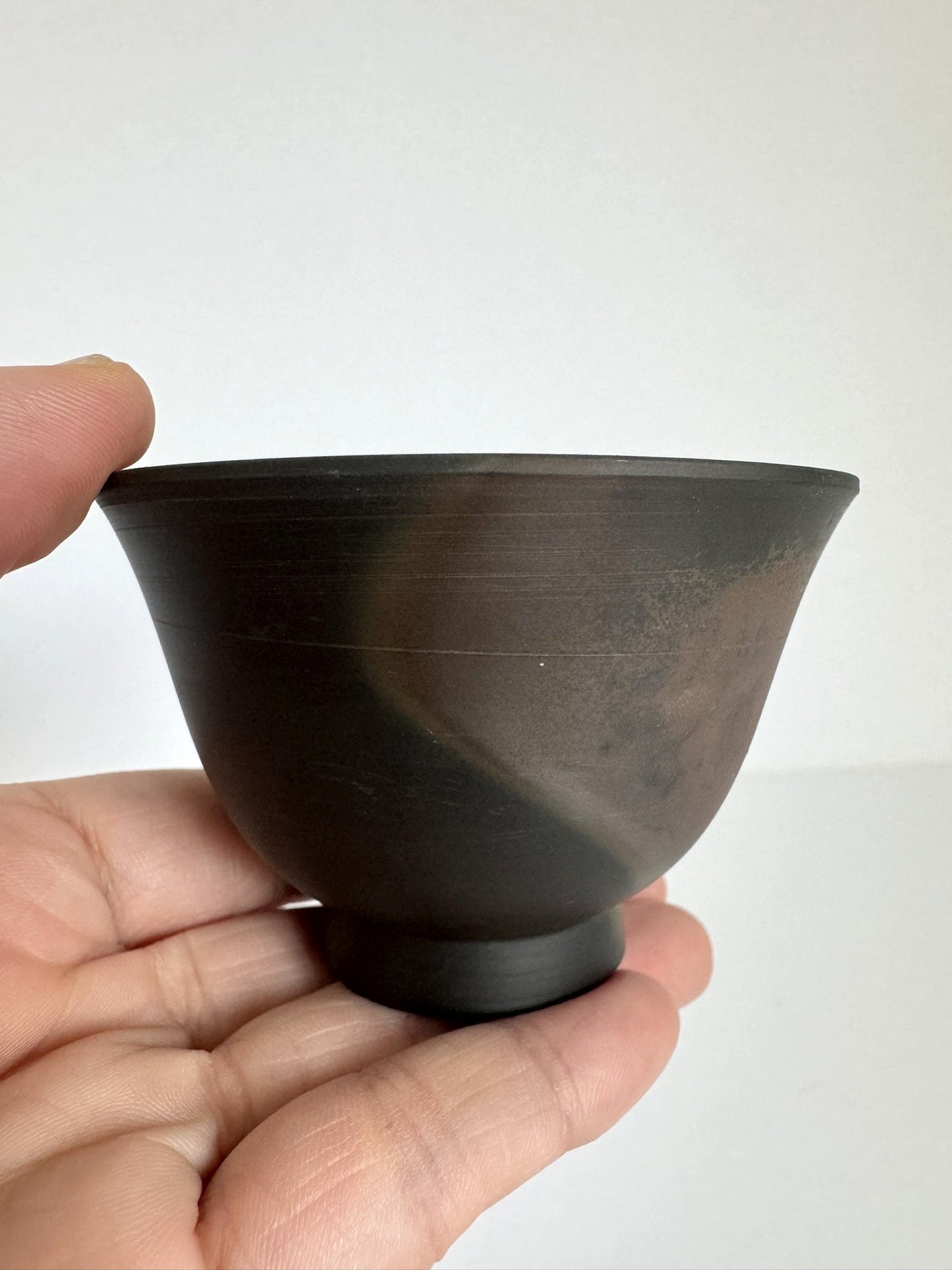Tea cup Black & Brown