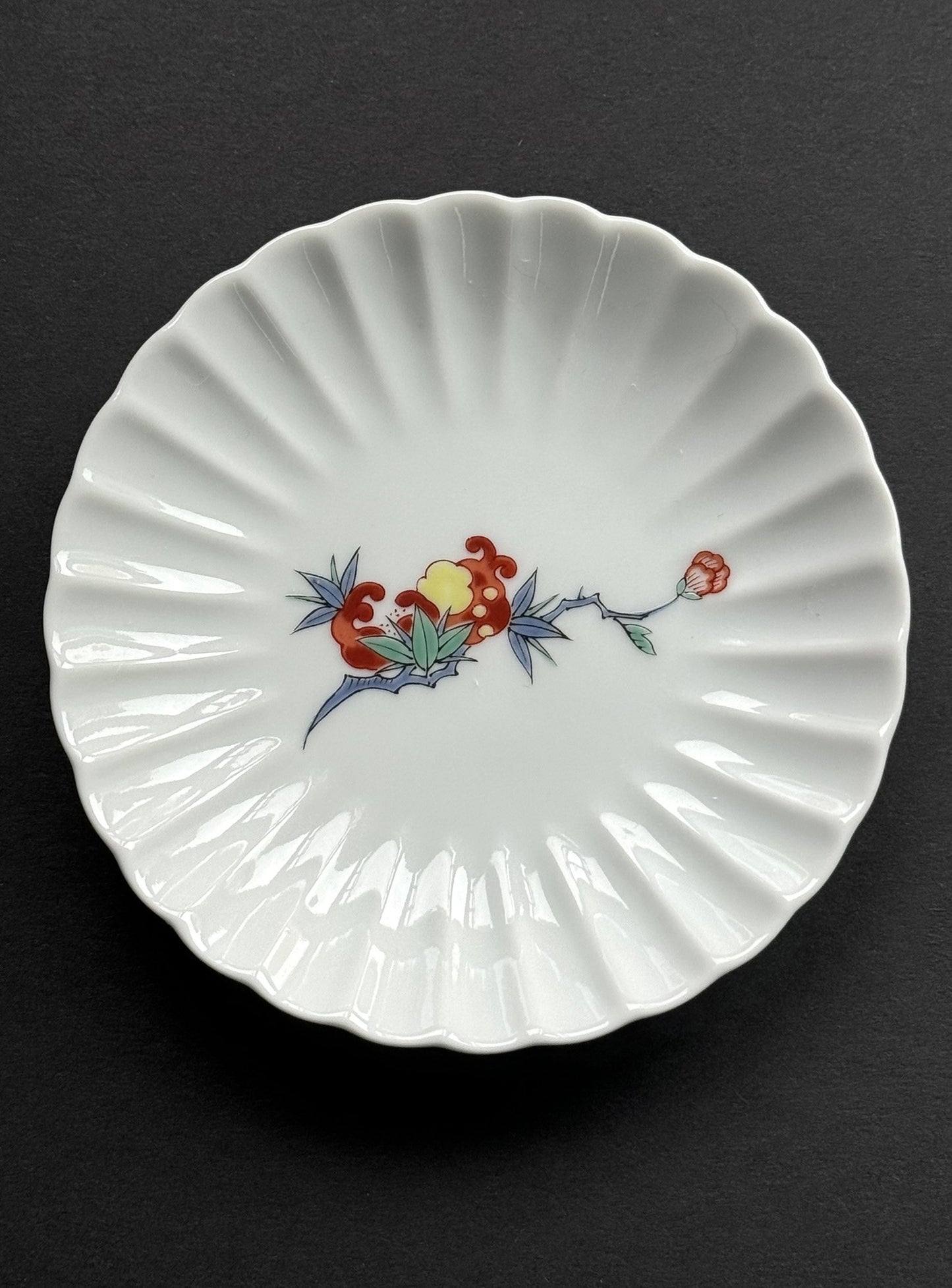 Flower-shaped small plate - Pomegranate(Zakuro)